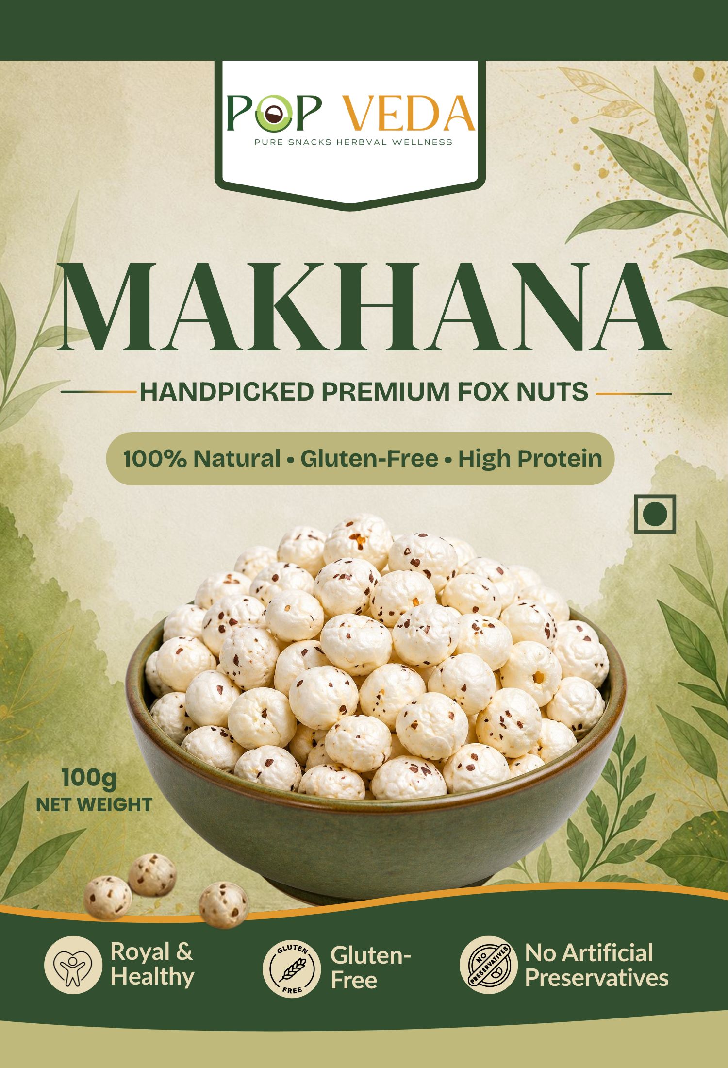 100gm Makhana